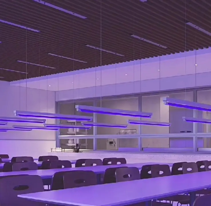 UV Disinfection Lift for School Canteens