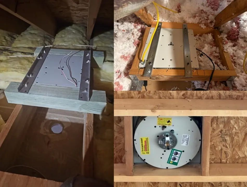 Wooden House Installation