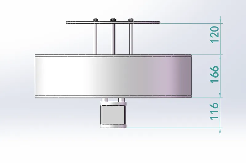 Industrial Motorized 600kg Chandelier Lift System