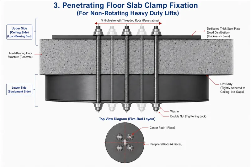 Non-Rotating Heavy Duty Lifts