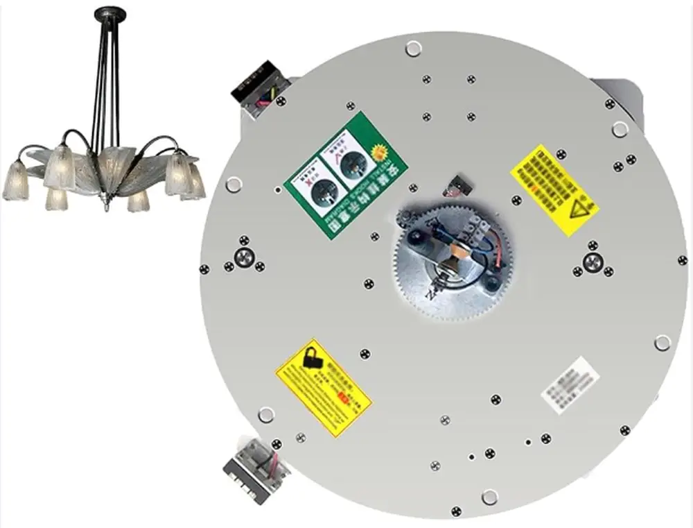 Hotel Chandelier Lift System